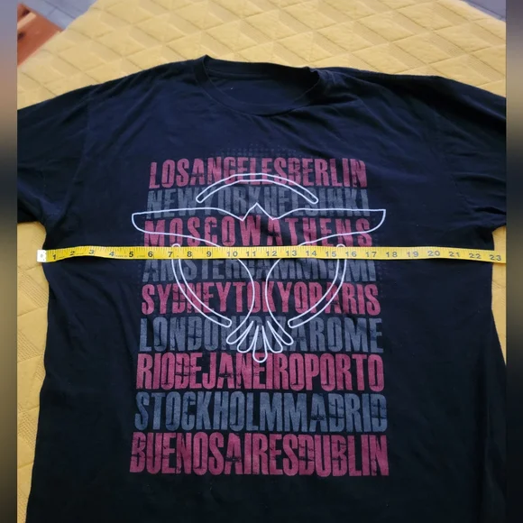 DJ Tiesto tour T-shirt - Picture 3 of 5